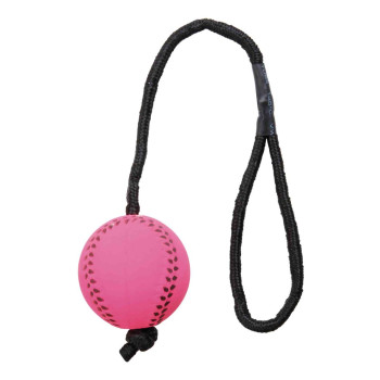 Pink Baseball on Rope