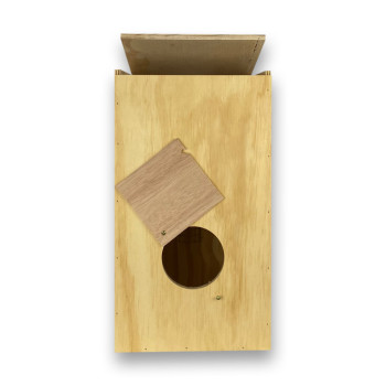 Verticale nestkast voor parkieten 25x25x45 cm