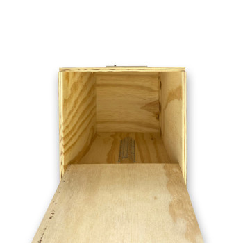 Verticale nestkast voor parkieten 25x25x45 cm
