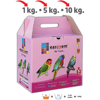 Eiertaart voor parkieten 5kg