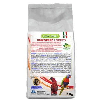 Unikofeed Loreto 3kg - Complete feed for Lori