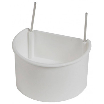 "Half-Moon" feeder for parrot - 11x8.5x6cm