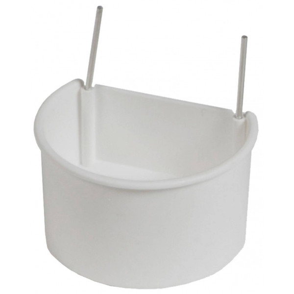"Half-Moon" feeder for parrot - 11x8.5x6cm