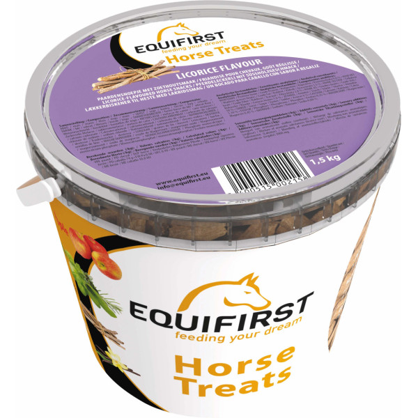 Horse Treats Licorice 1,5kg - Friandises pour chevaux