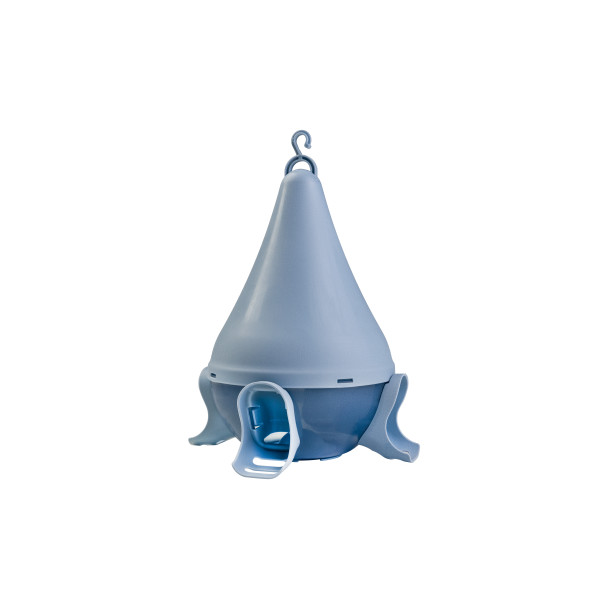 Feeder "Kiku" for seeds - Blue