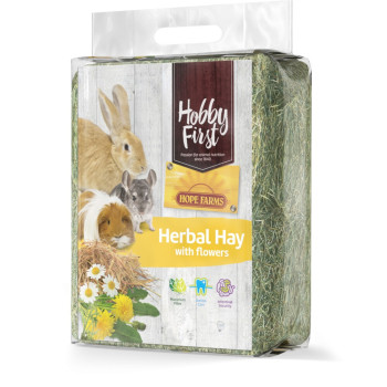 Herbal Hay avec Fleurs 1kg-...