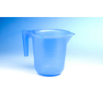 Plastic jug with hook