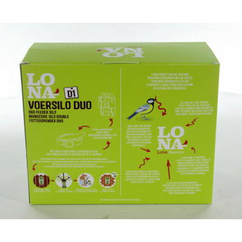 Feeder Lona "Voersilo D1 Duo" - Groen