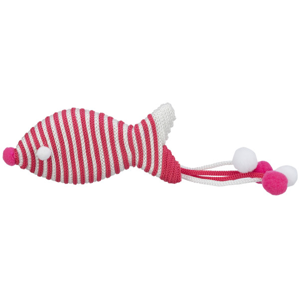 Fish with rattle 14cm - Cat toy