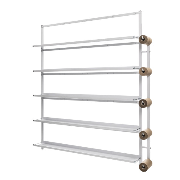 Structure for preparation cages with paper rolls - 4 x 5