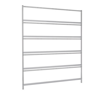 Structure for preparation cages with drawer - 4 x 5 cages
