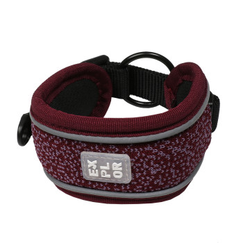 Explor fit control collier fashion plum purple S - 34-38cm