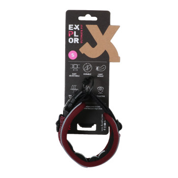 Explor fit control collier fashion plum purple S - 34-38cm