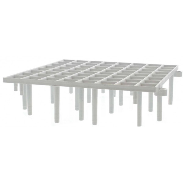 Grigliato in plastica 25x25x6,8cm - 1 pezzo
