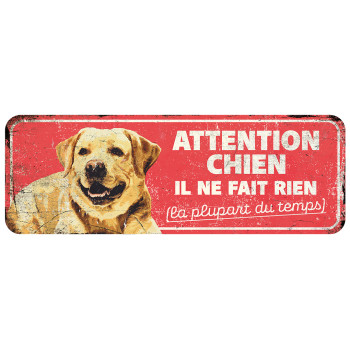 Labrador Warnschild -...