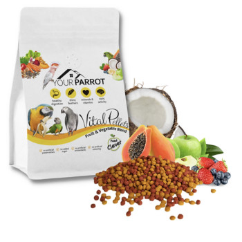 VItal Fruit & Vegetable Blend Pellets 10kg - Your Parrot - Fruit & Vegetable Extruded