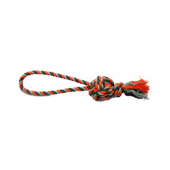Cotton rope with ball -...