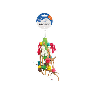 Jouet coloré avec blocs en bois - 23cm