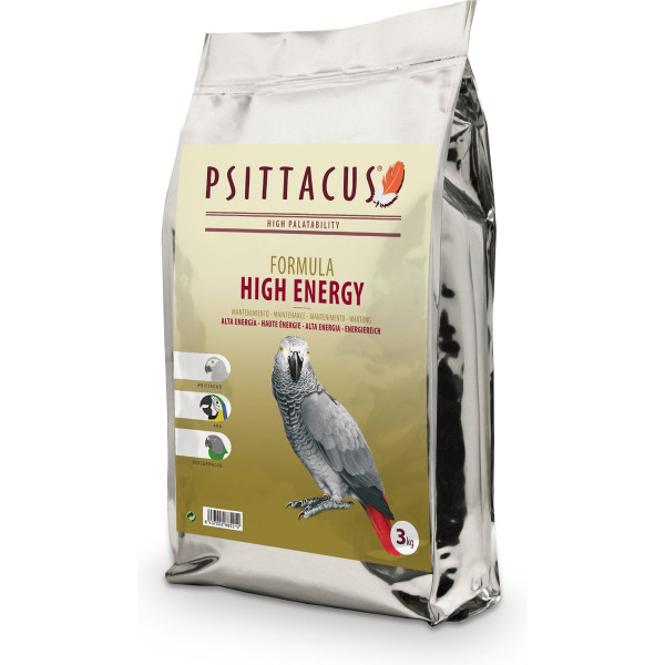 Hoog Energie Onderhoud - 3kg - Psittacus - Parrot Geëxtrudeerd