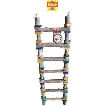 Échelle en bois 7 échelons - 74cm