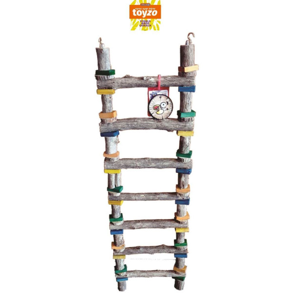 Échelle en bois 7 échelons - 74cm