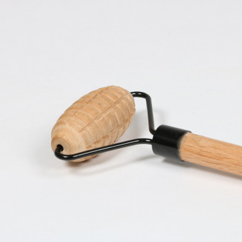 Wood-coloured cat socializer - 4x2x35cm - Lou