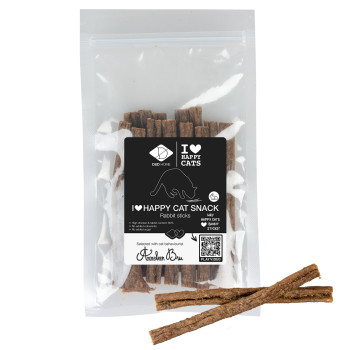 Chicken and rabbit sticks - 70g - 11cm - I love happy cat snack