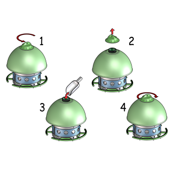 Feeder "Space Garden"