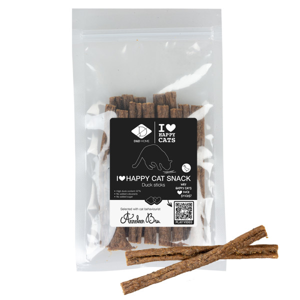 Entenstäbchen - 70g - 11cm - Ich liebe glückliche Katzensnacks