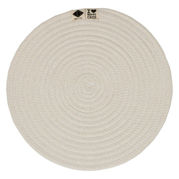 Tapis d'alimentation beige...