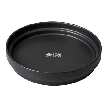 Black water bowl for cat -...
