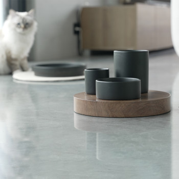 Zwarte 3 Hoogte Kattenverrijkingsbak - Iggy - 240-500-800ml