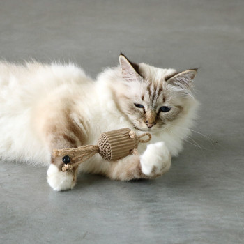 Beige cardboard toy - Pahvi - 3st - 16x3x3cm