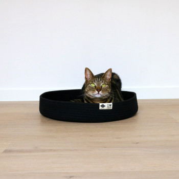 Kattenmand - Zwart - Jess - 45x45x7cm