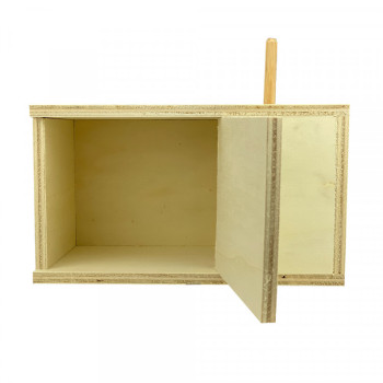 Nichoir horizontal pour Agapornis 24x14x15 cm - Entrée à droite