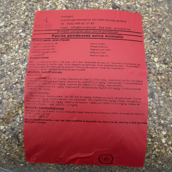 Layer hen feed 25kg - GMO-free - Extra laying hens Animalis