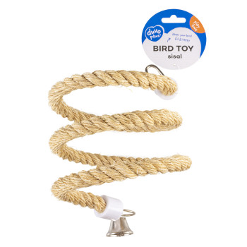 Spiral Sisal Rope - S - 96x19x19cm