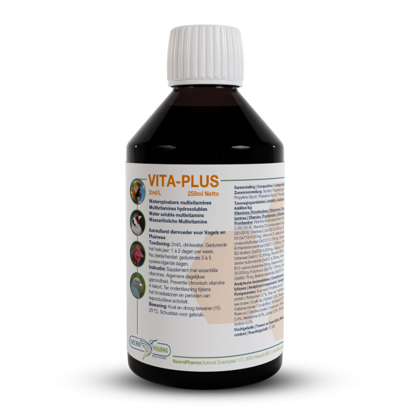 Vita-Plus 250ml - Wasserlösliche Multivitamine - NeorniPharma