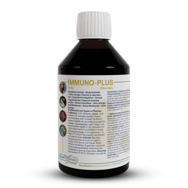 Immuno-Plus 250ml - Fördert die Fortpflanzung und Regeneration - NeorniPharma