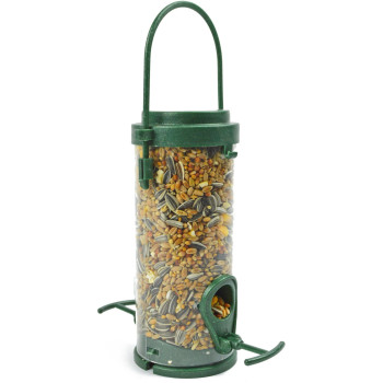 Recycled feeder with seeds...