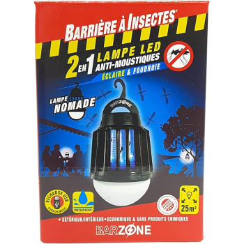 Insect Barrier LED Lamp 2 in 1 - Mosquito Counters