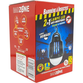 Insektenschutz-LED-Lampe 2 in 1 - Mückenzähler