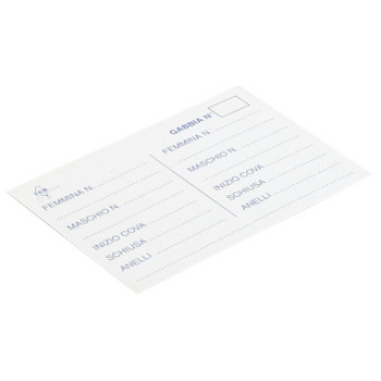 Fiche d'identification 12,5x9cm