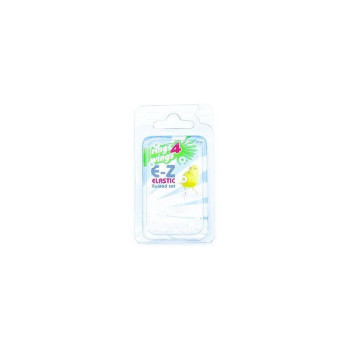 Anelli elastici bianchi 4,5 mm - 50 pezzi
