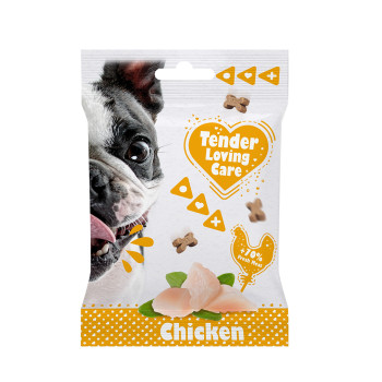 Snack au poulet pour chien...