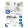 Eco Cat Litter Box in Taupe/Black - Micia - 57x37x38cm Eco Cat Litter Box in Taupe/Black - Micia - 57x37x38cm
