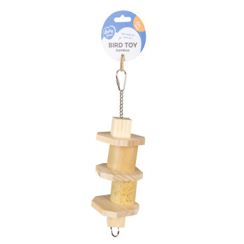 Pendentif pour snack en bambou - Brainy - S