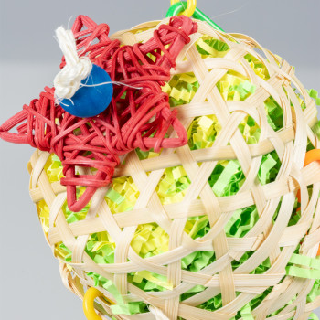 Veelkleurige bamboe pinata