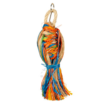 Tres with paper and multicolored jute - Shreddy