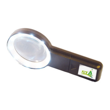 Magnifier with built-in light
